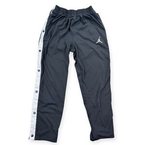 Nike Air Jordan Pants Women's 2XL Black Breakaway Track Activewear